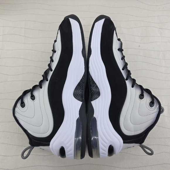 Nike Mens Air Penny 2 'Panda' Black White Bone Shoes Sneakers DZ2549-001 Size 10 - Picture 8 of 11